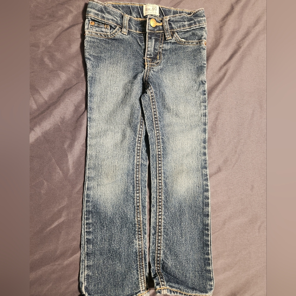 The Children's Place girls size 4 skinny stretch jeans